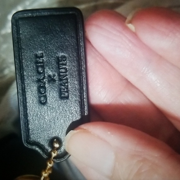 COACH PEANUTS COLLECTION WOODSTOCK MINI SERENA CROSSBODY SIGNATURE CANVAS - Picture 10 of 17